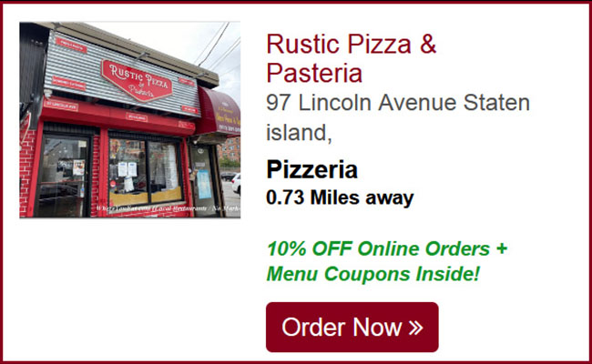 Rustic Pizza & Pasteria
